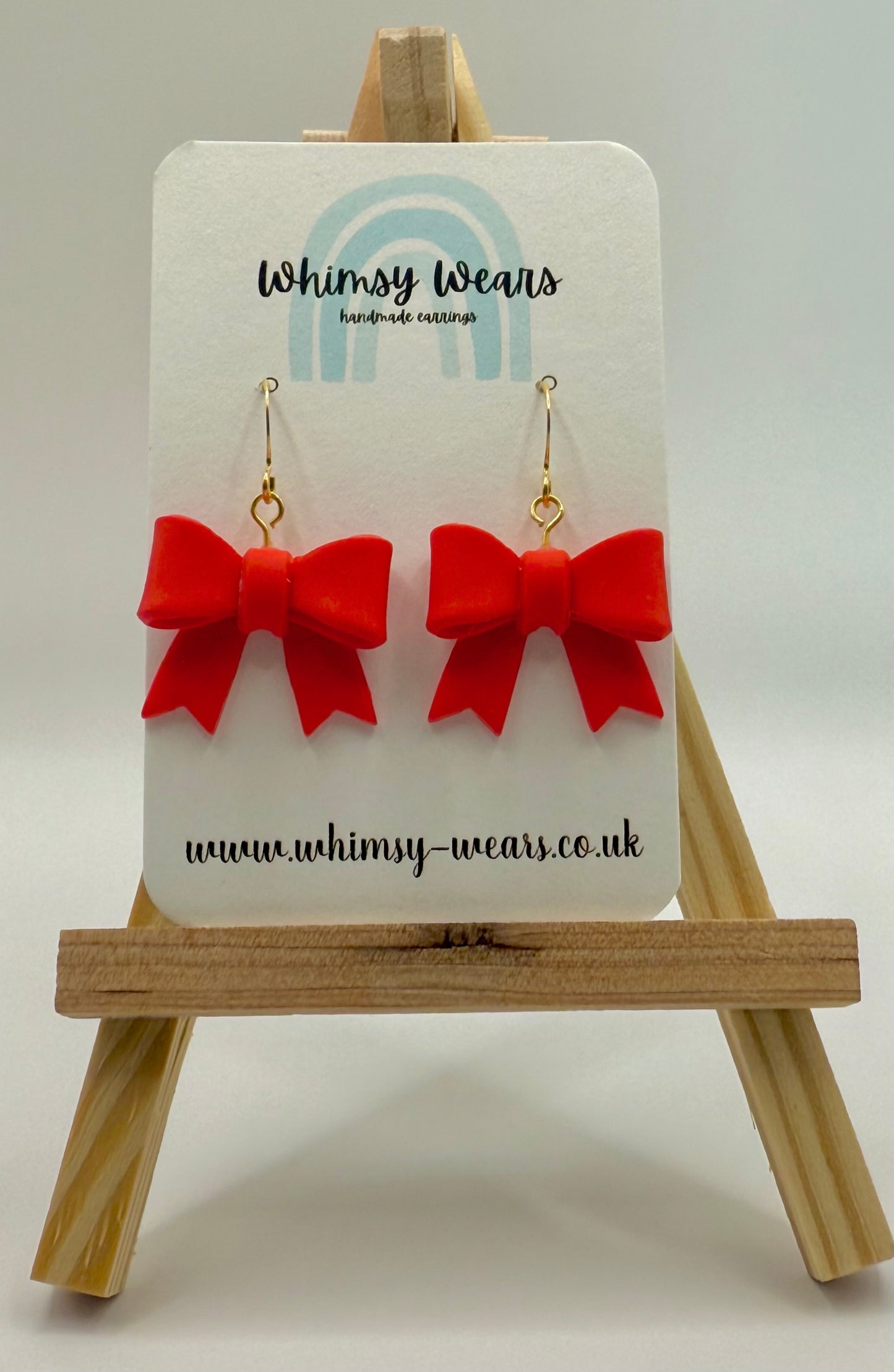Bow Earrings - multiple colours available