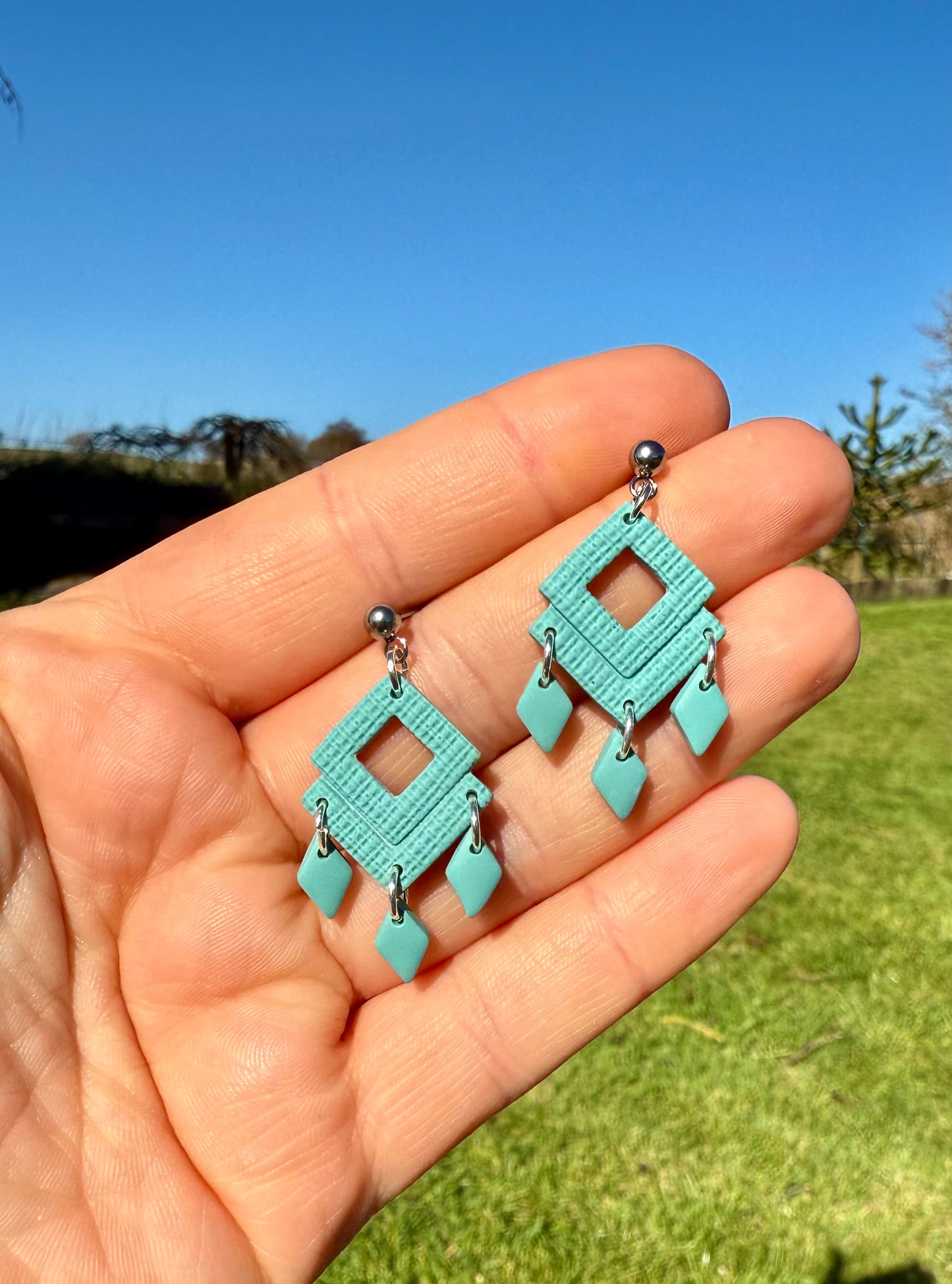 Boho Geometric Earrings - multiple colours available