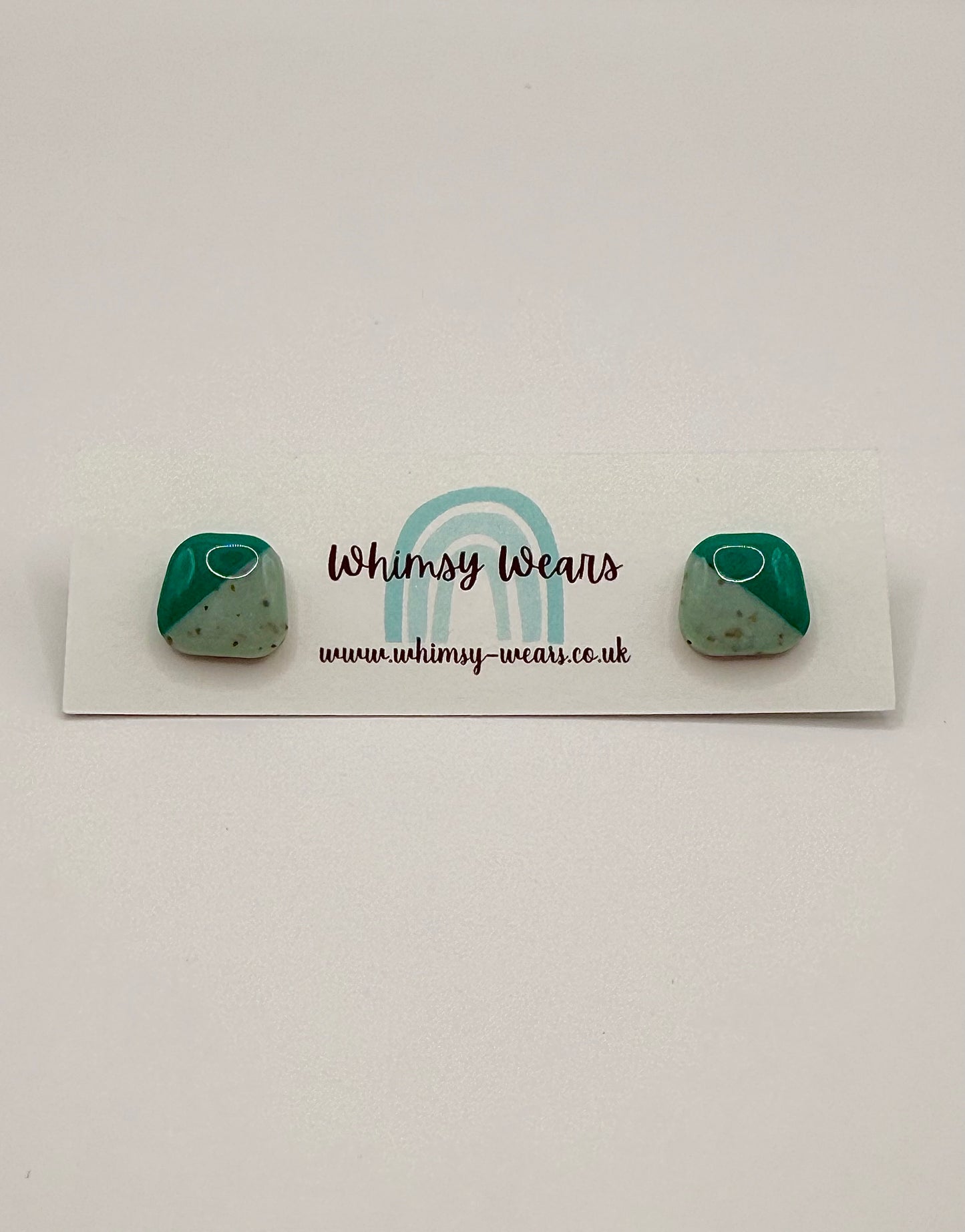 Botanical Green Studs