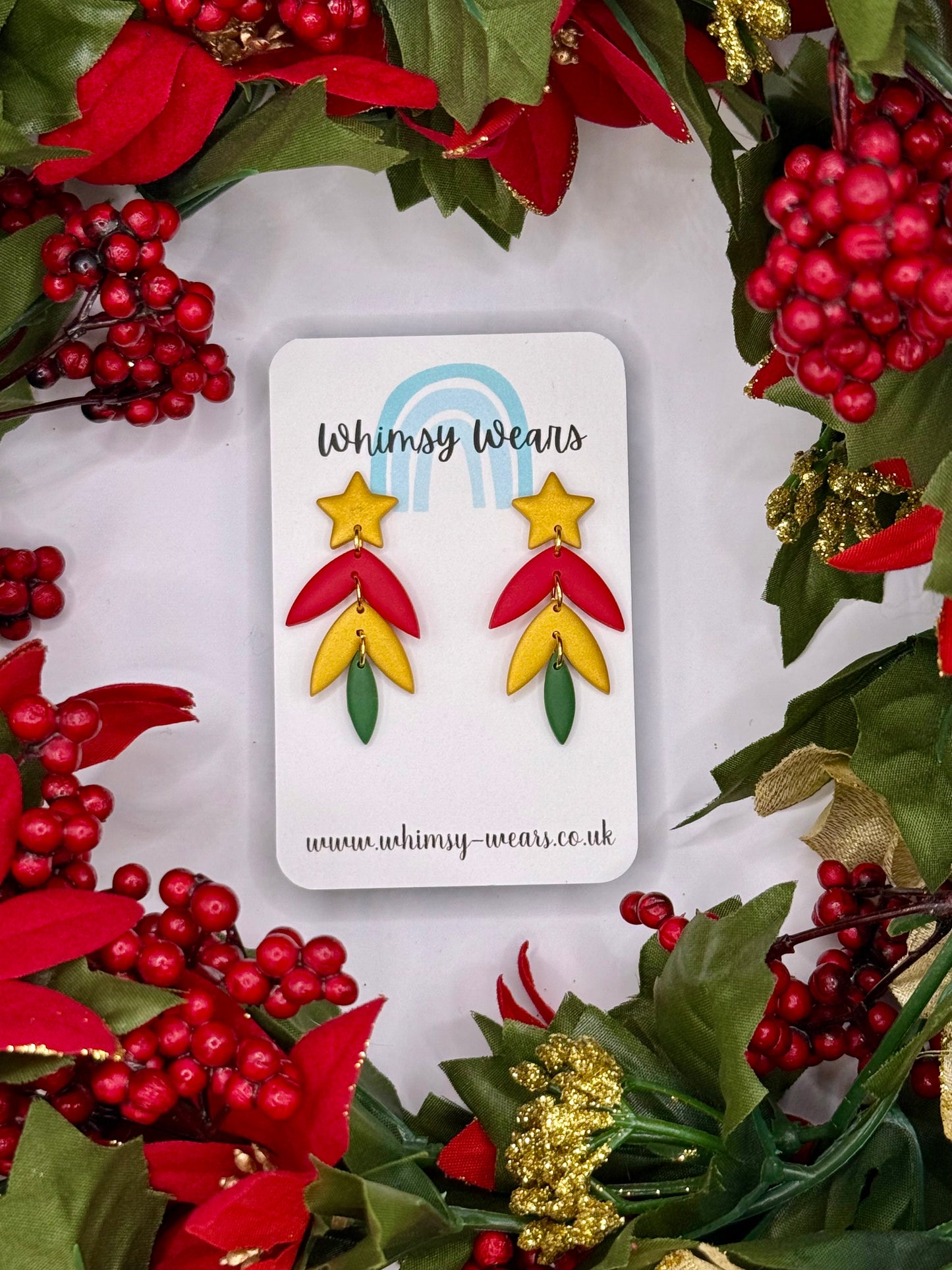 Christmas Tiered Earrings