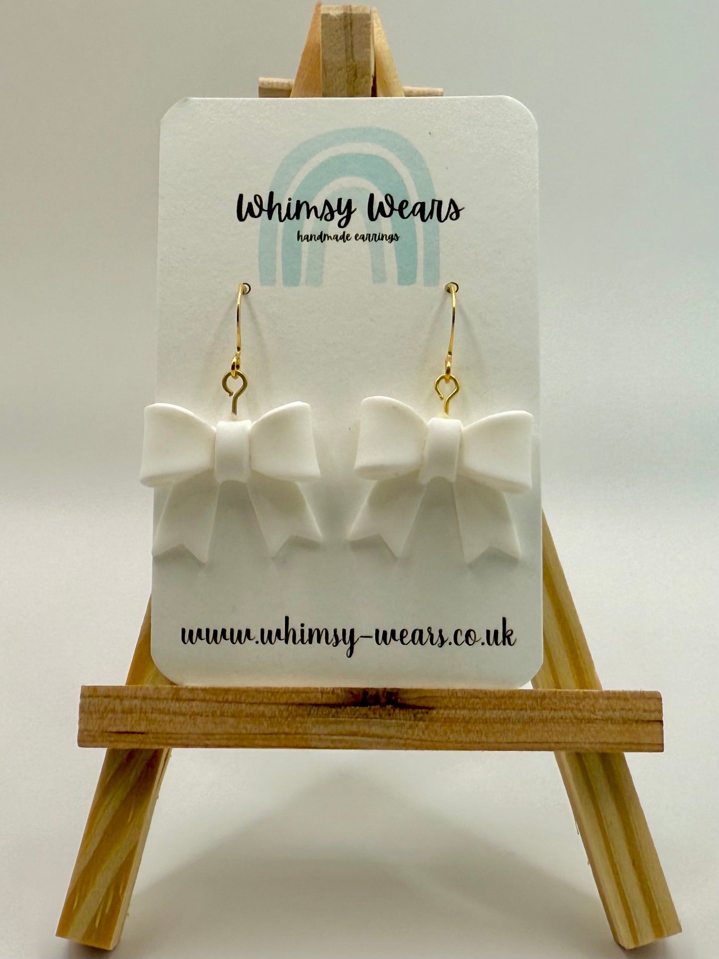 Bow Earrings - multiple colours available