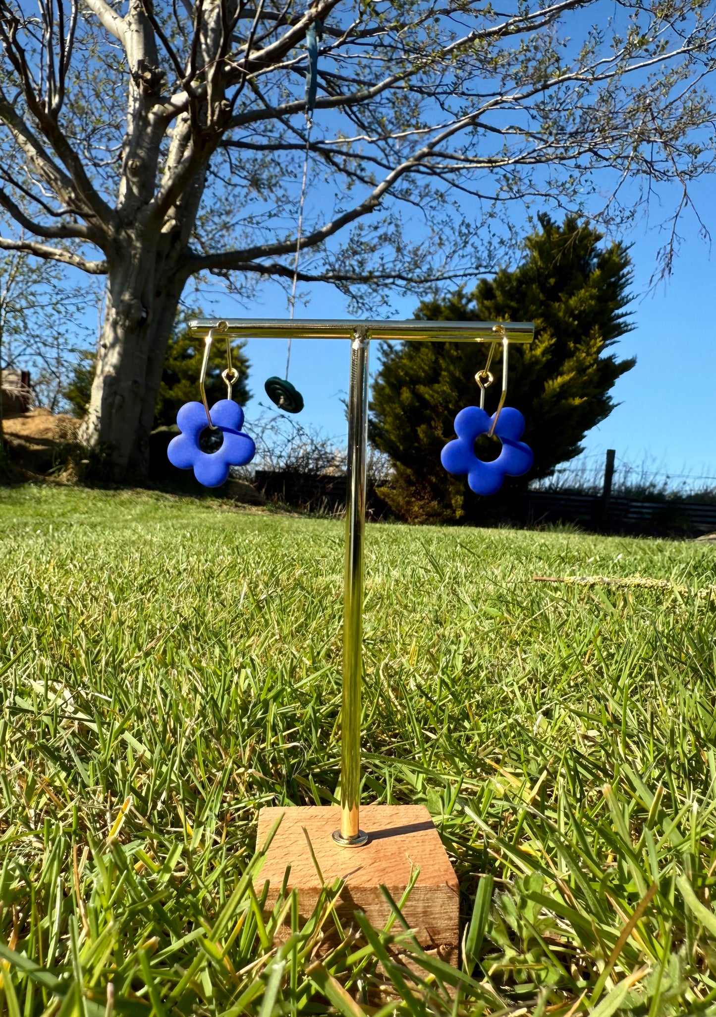 Flower Hoops - multiple colours available