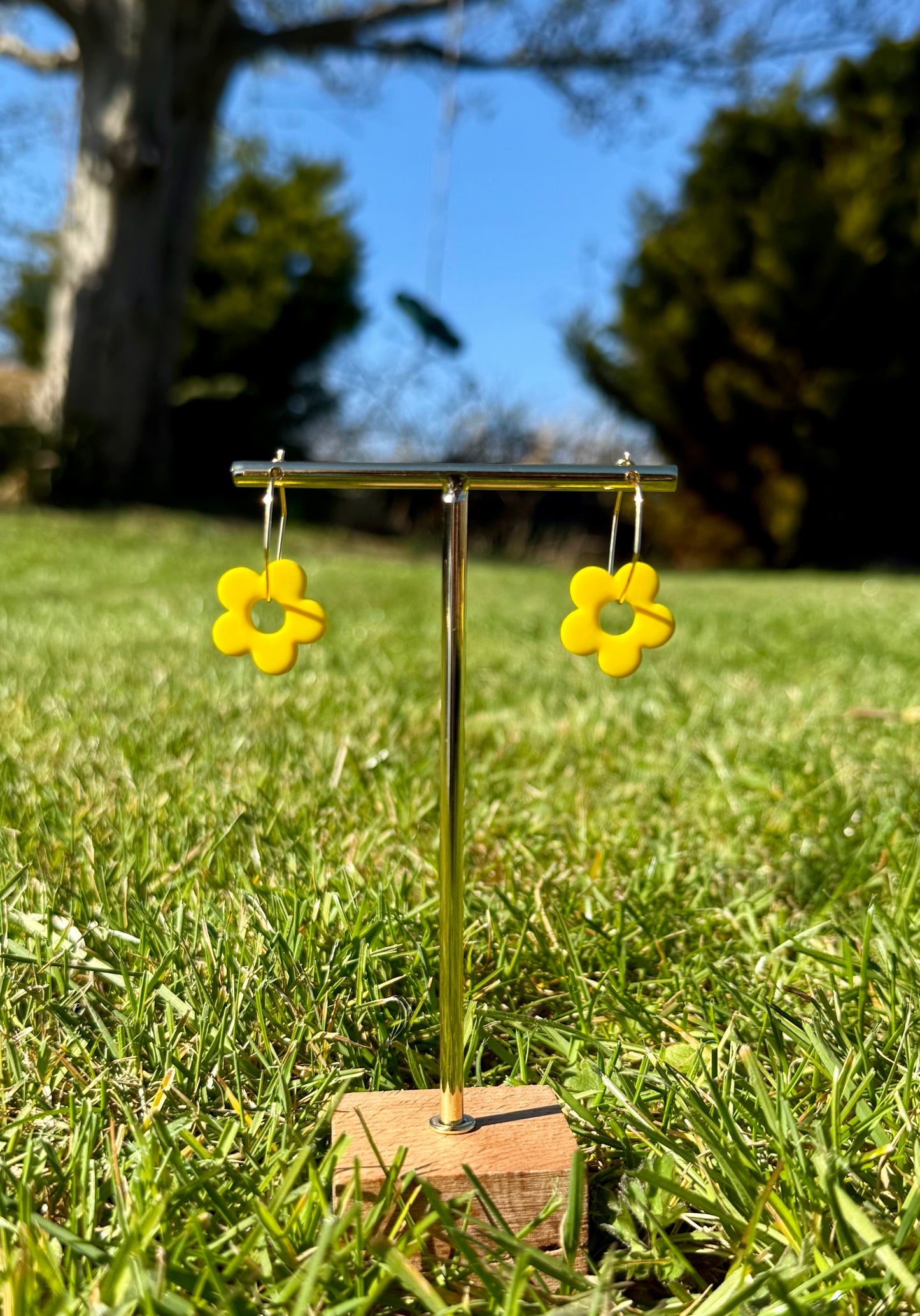 Flower Hoops - multiple colours available