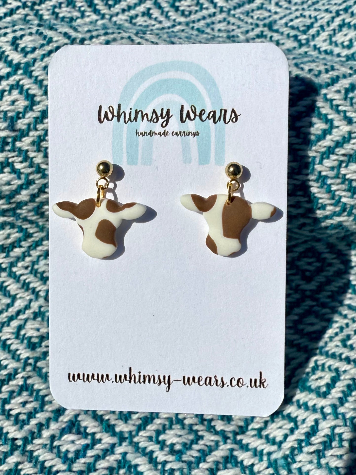 Brown & White Cows