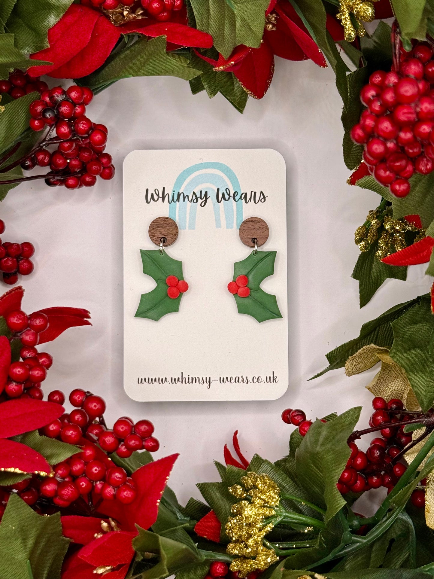 Holly Leaves & Berries