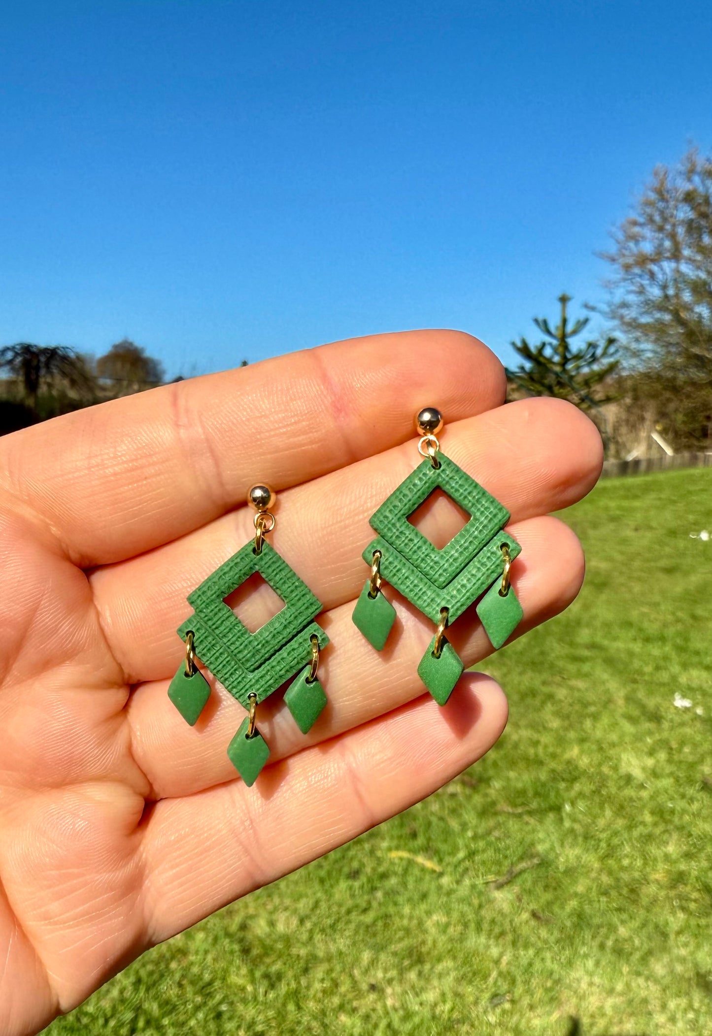 Boho Geometric Earrings - multiple colours available