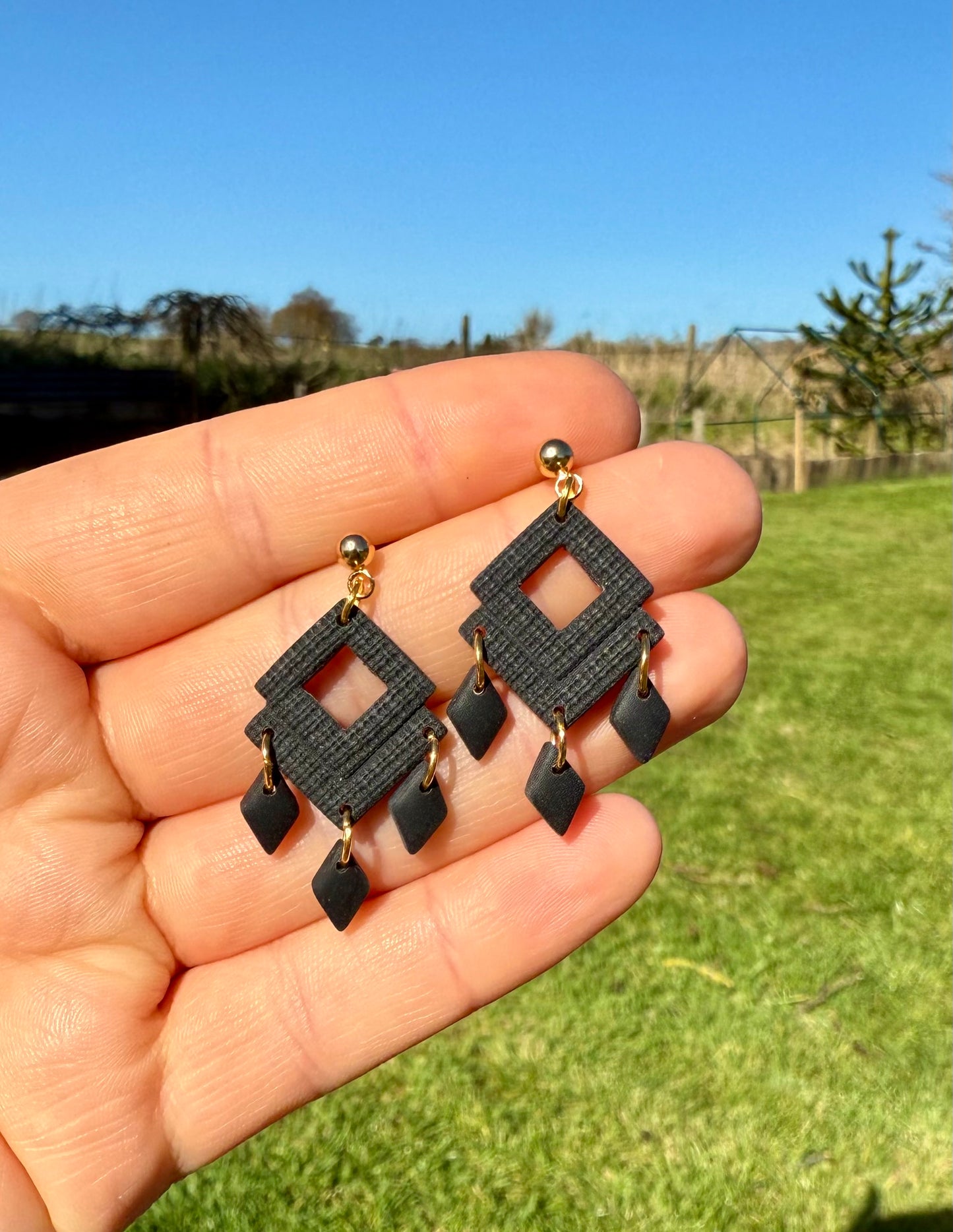 Boho Geometric Earrings - multiple colours available