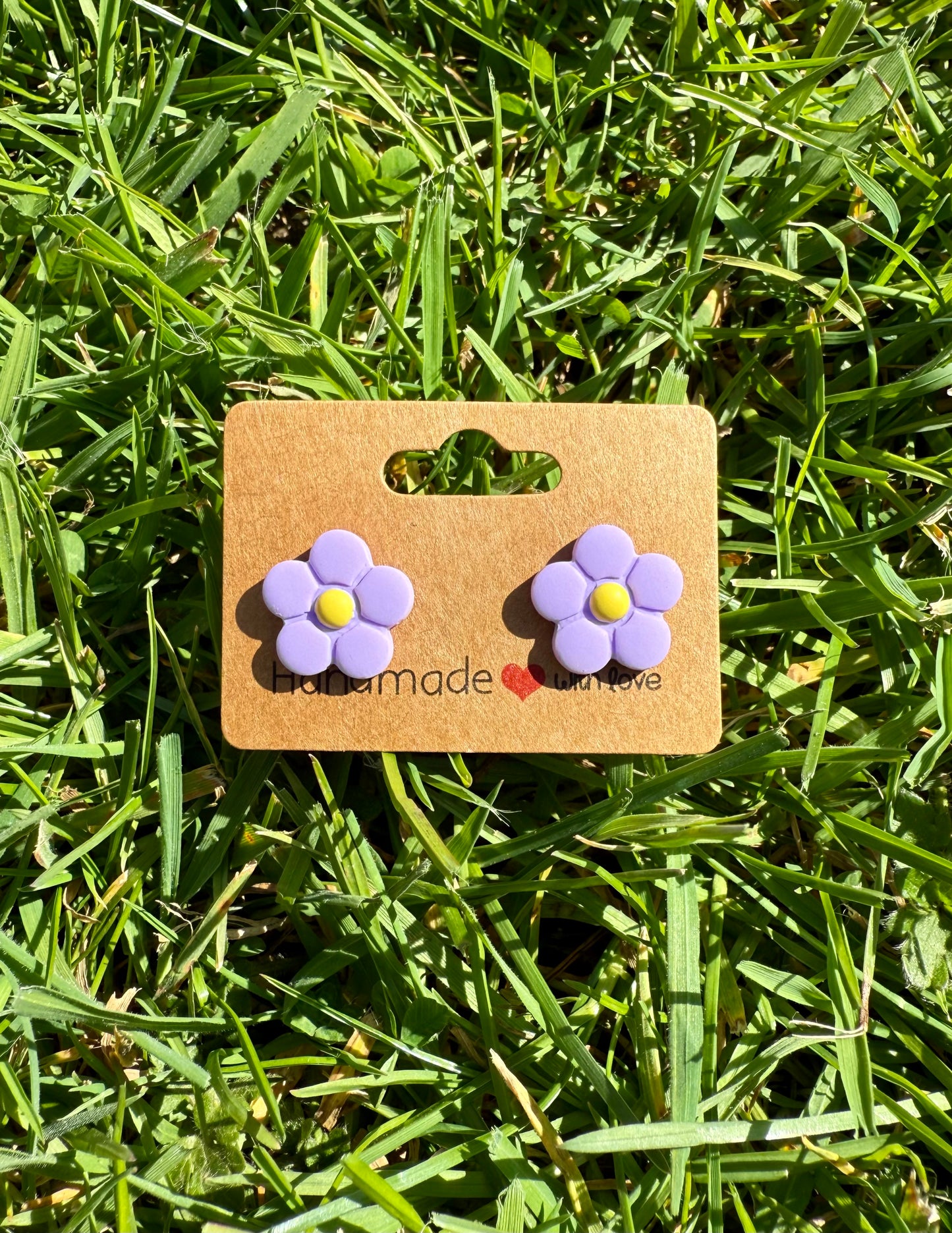 Flower Studs - multiple colours available
