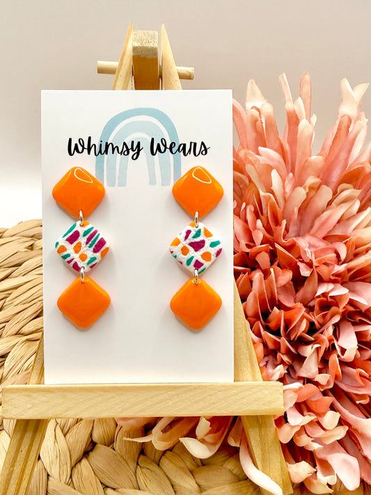 Trio Terrazzo - Orange