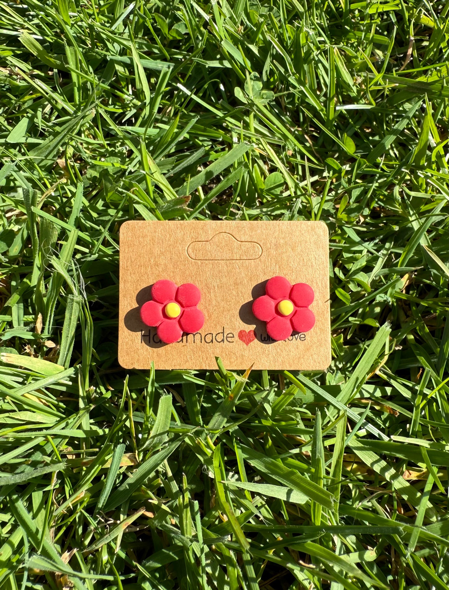 Flower Studs - multiple colours available