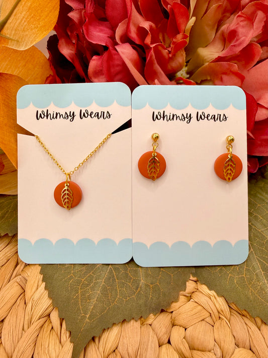 Terracotta Leaf Set