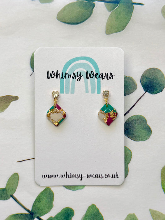 Inspired By Holly - Small Drop Earrings