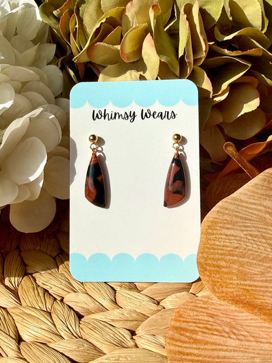 Tortoiseshell Dangles - LIMITED