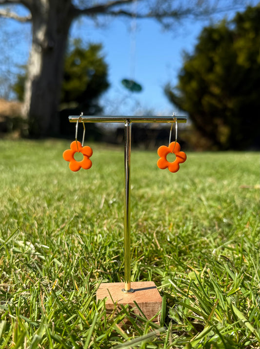 Flower Hoops - multiple colours available