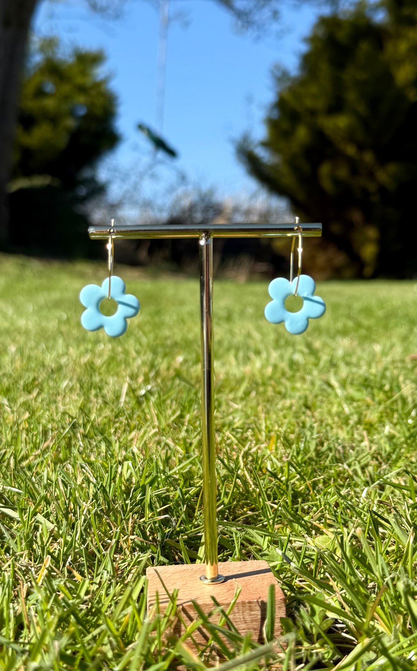 Flower Hoops - multiple colours available