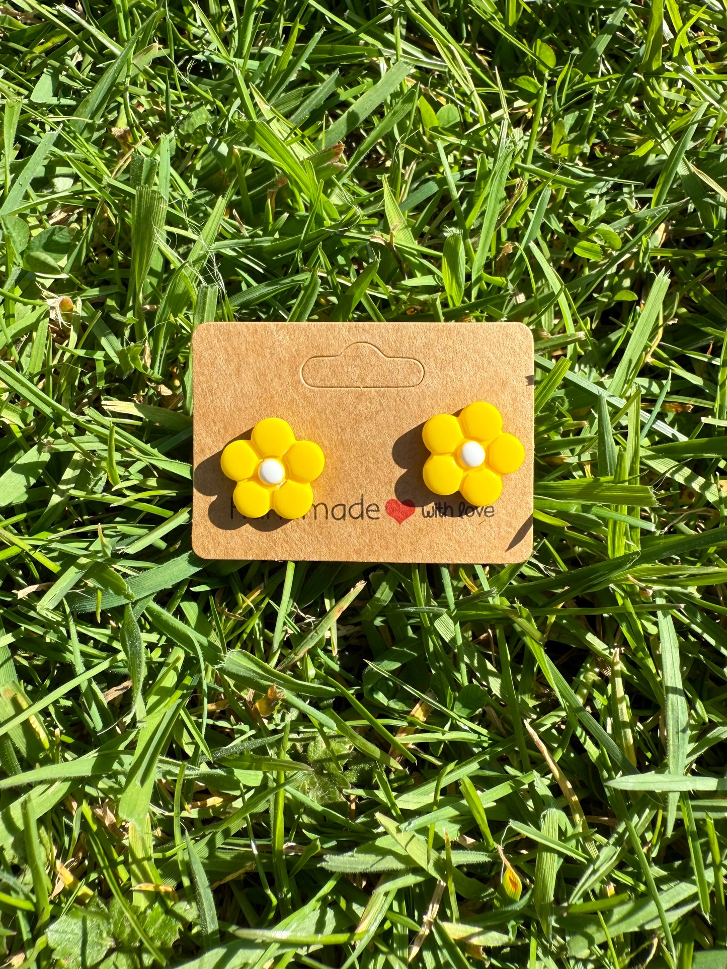 Flower Studs - multiple colours available