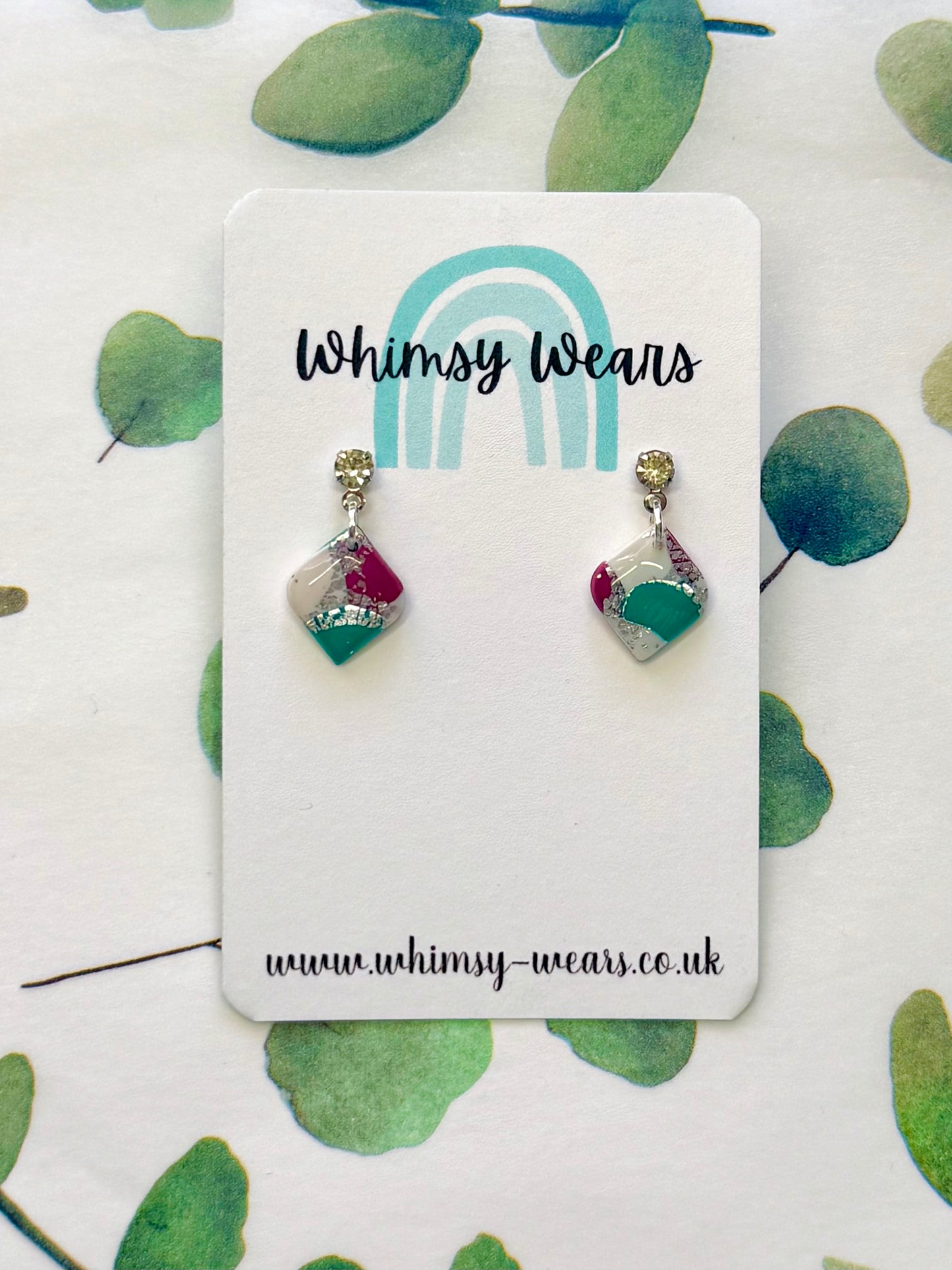 Inspired By Holly - Small Drop Earrings