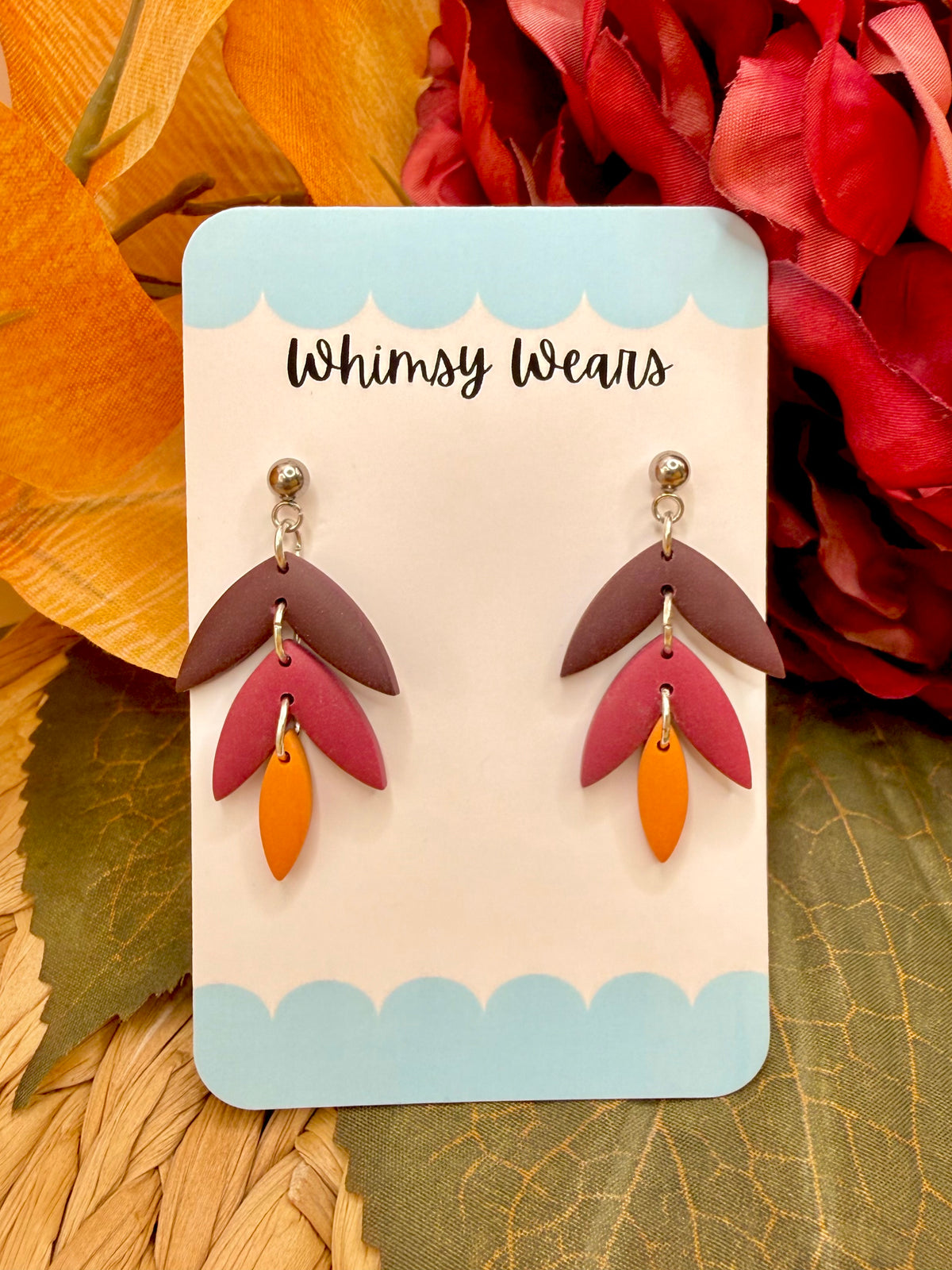 Autumn Tiered Dangles