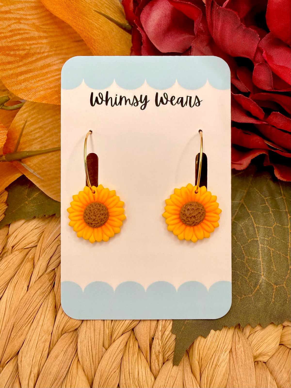 Sunflower Hoops