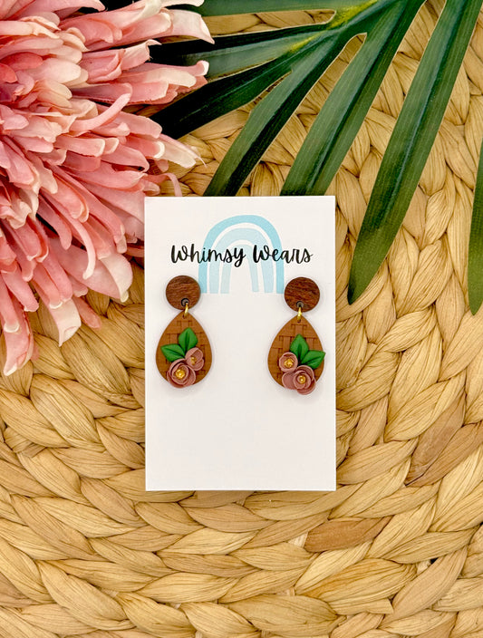 Woven Floral Droplets