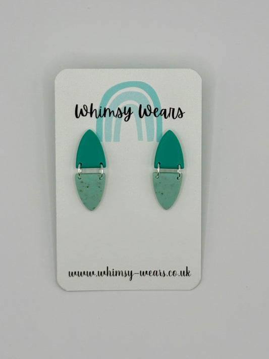 Botanical Green Ovals