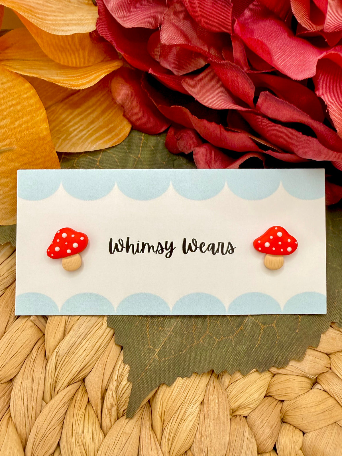 Toadstool Studs