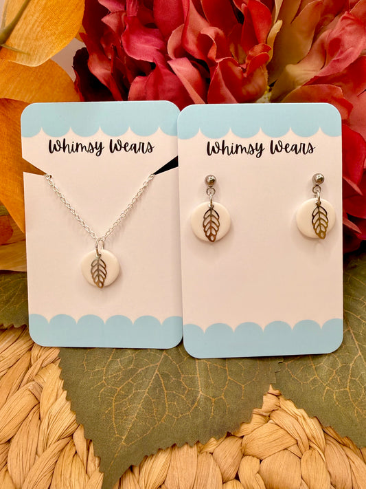 White Leaf Set