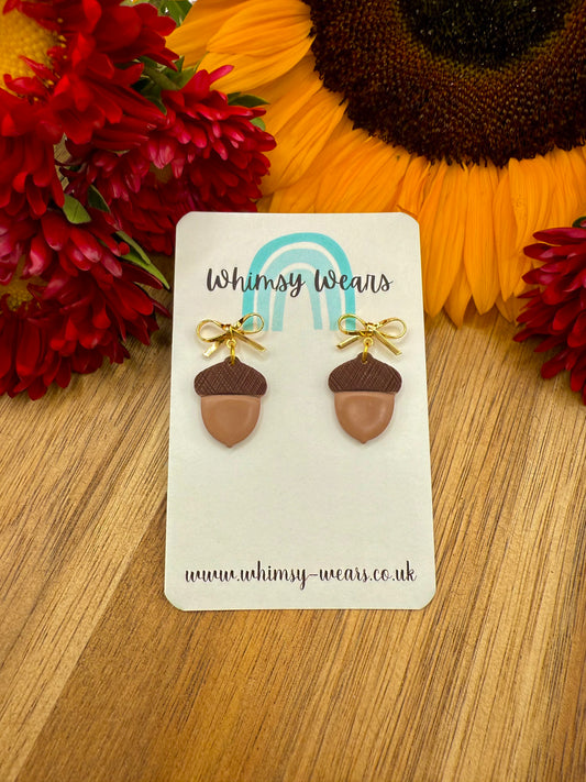 Acorn Drop Earrings