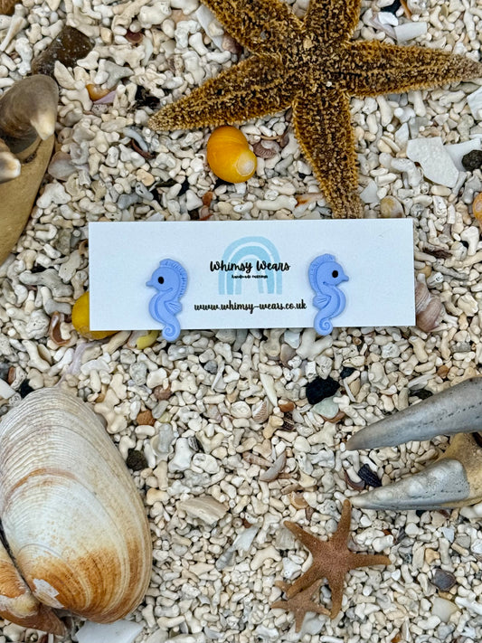 Seahorse Studs