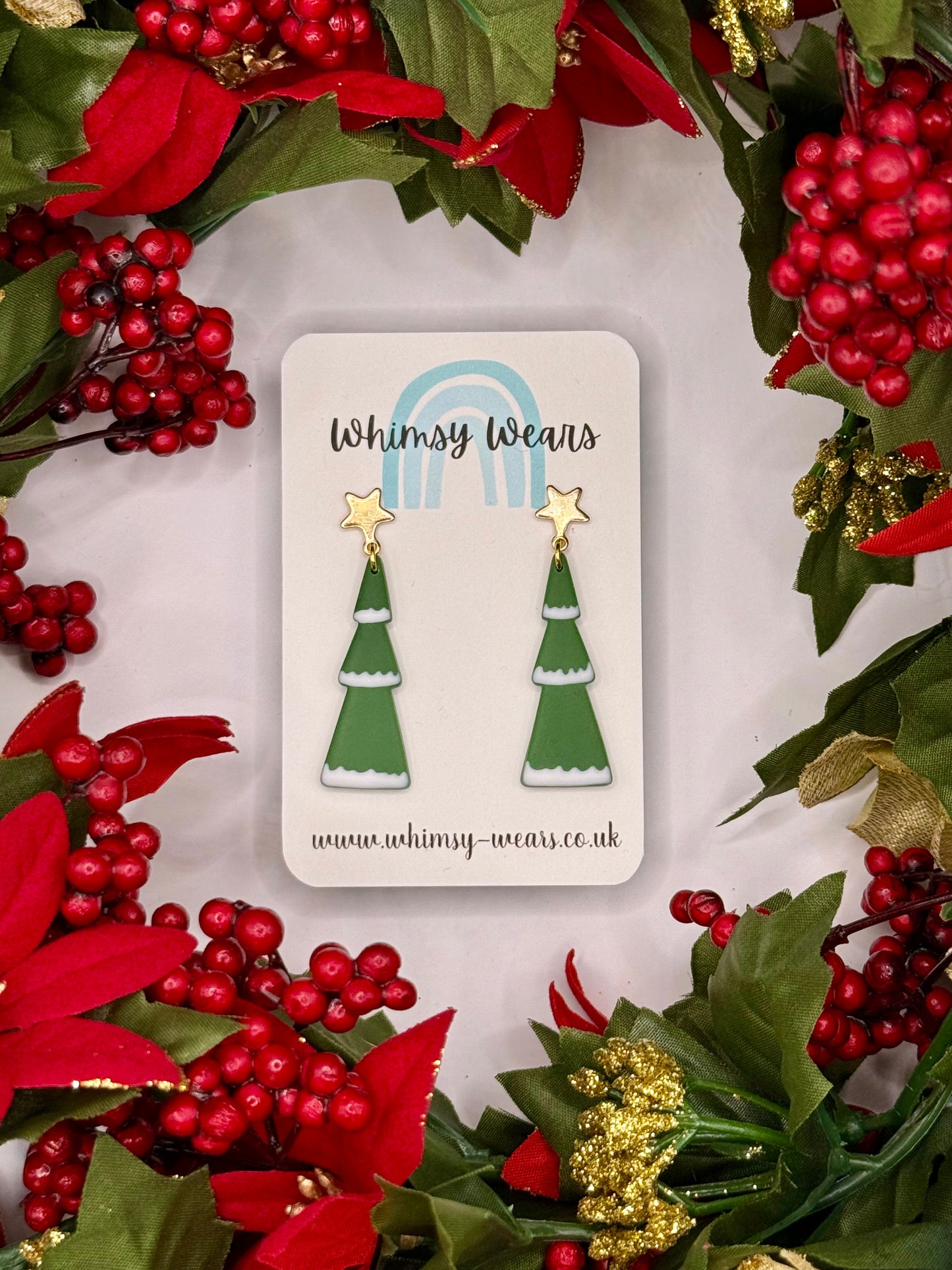 Snowy Christmas Trees