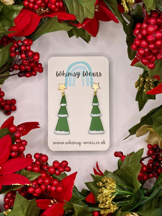 Snowy Christmas Trees