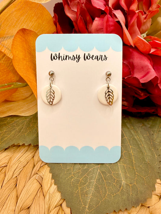 White Leaf Dangles