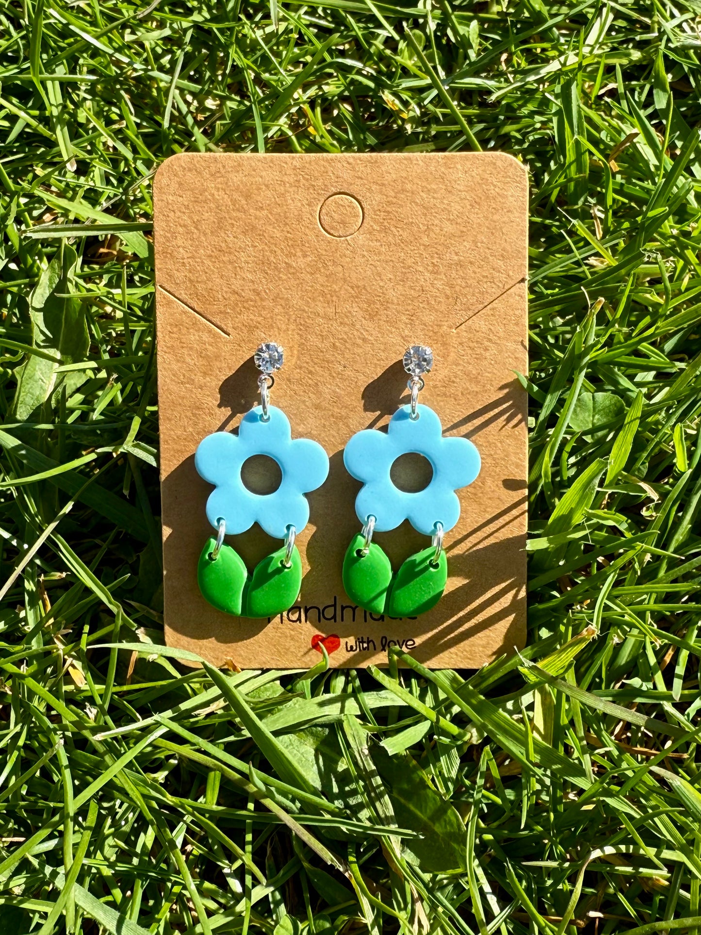 Flower with Leaves - multiple colours available