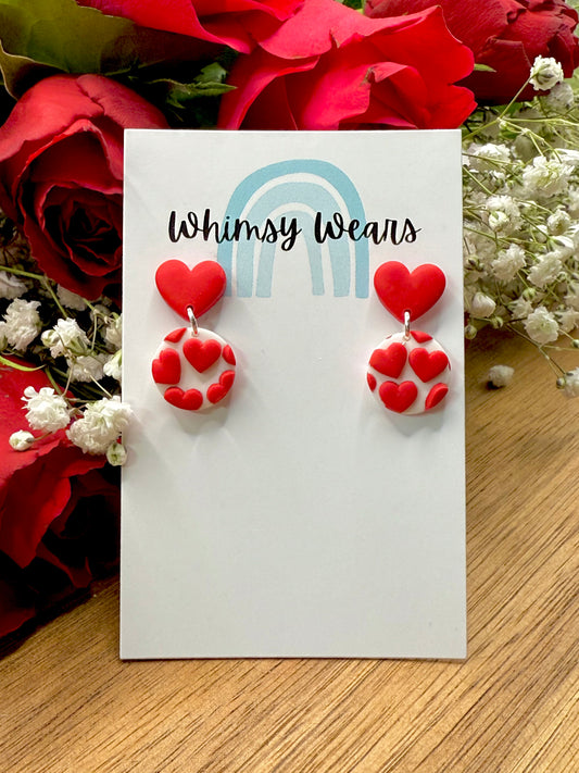 Valentines Red Hearts