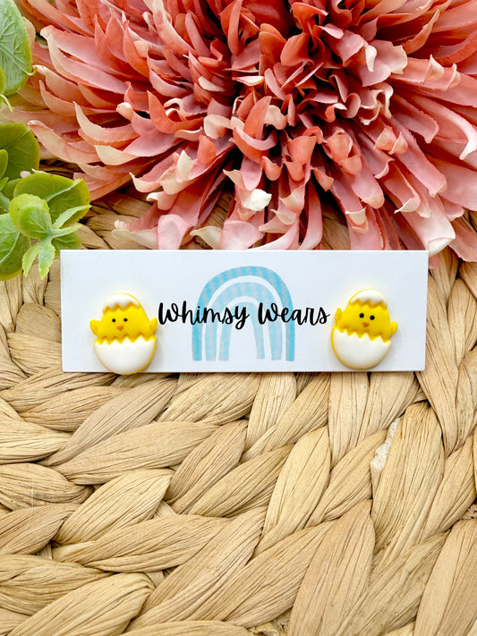 Chick & Egg Studs