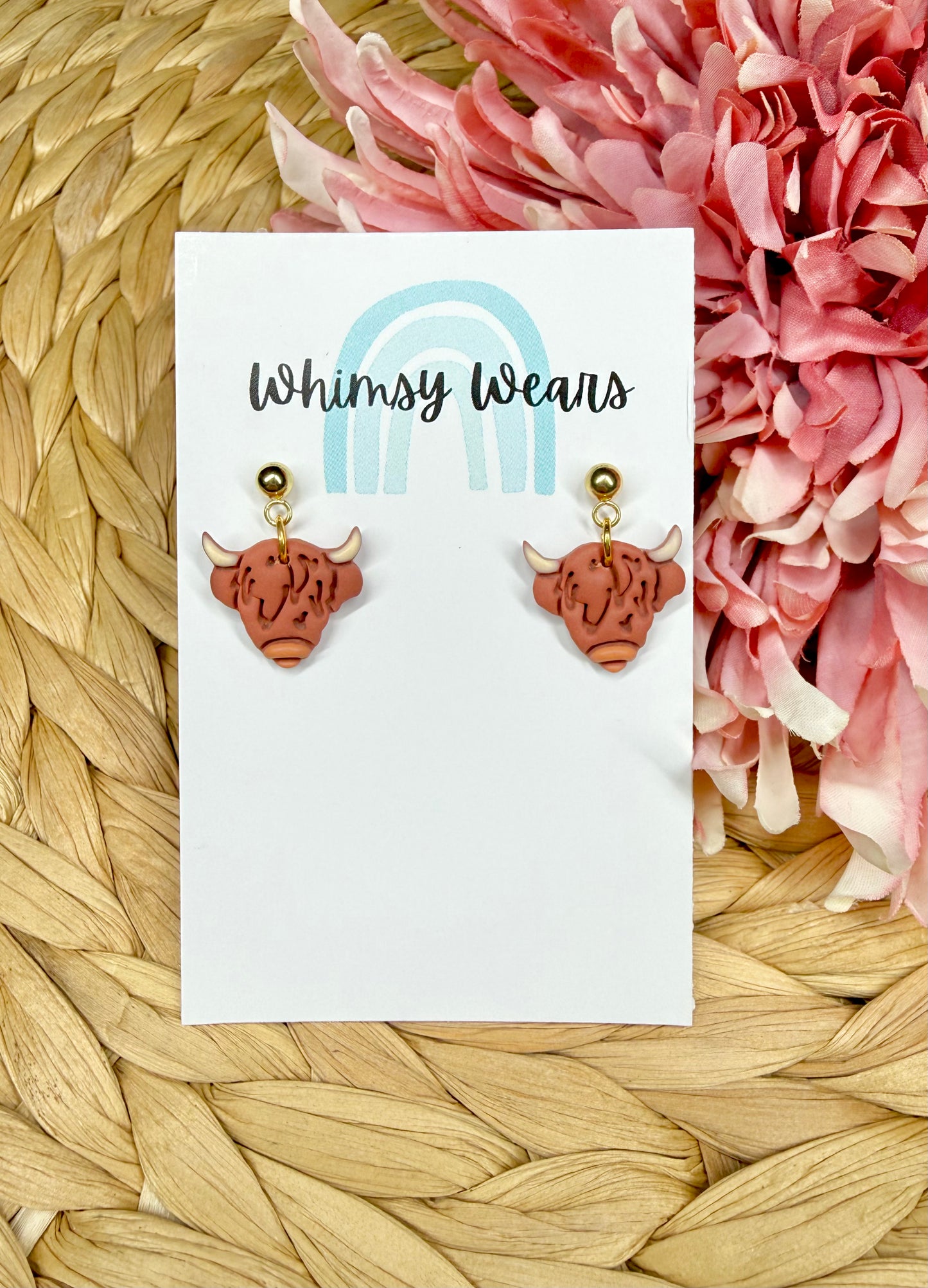 Highland Cow Dangles